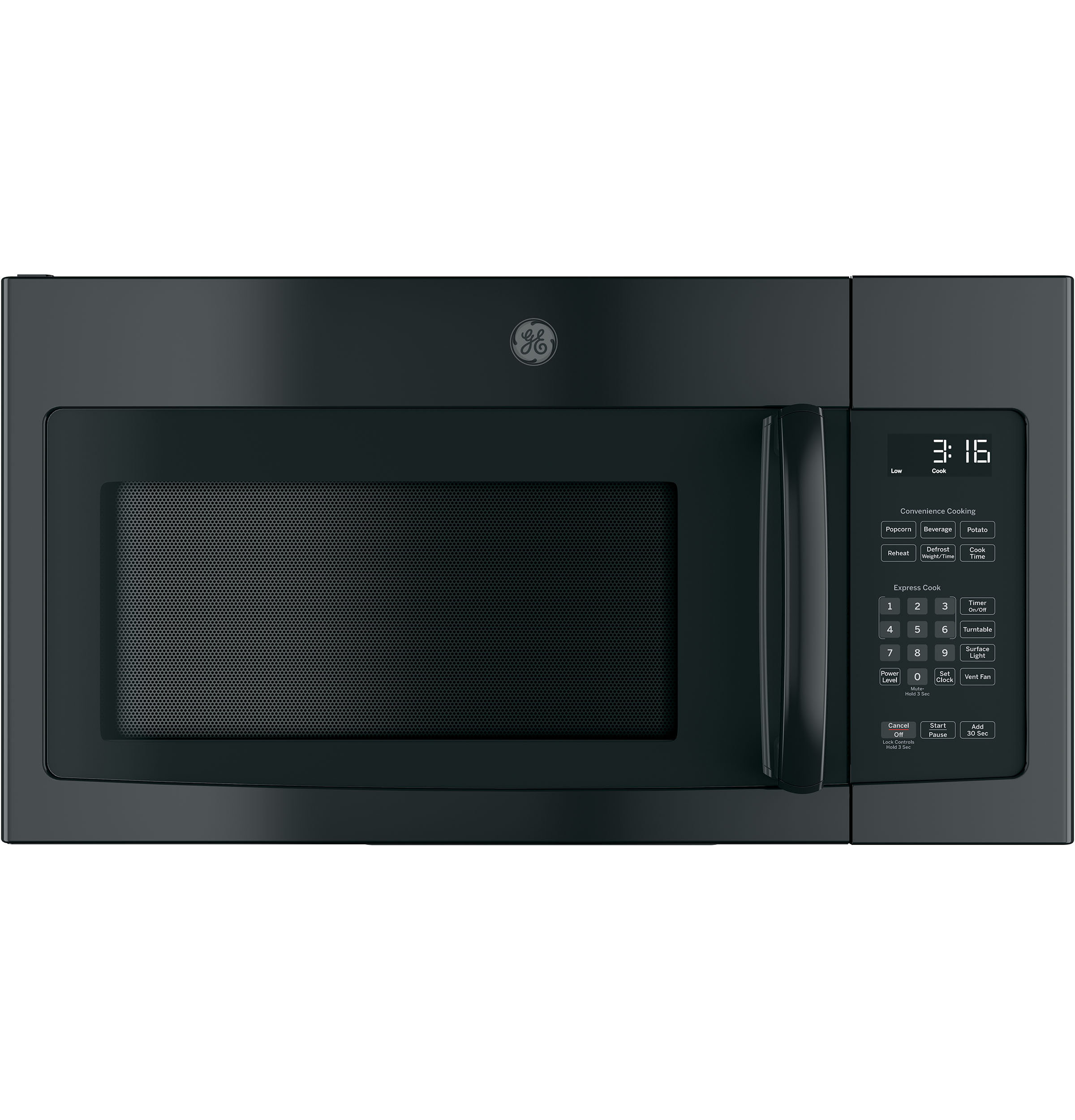 above range microwave black