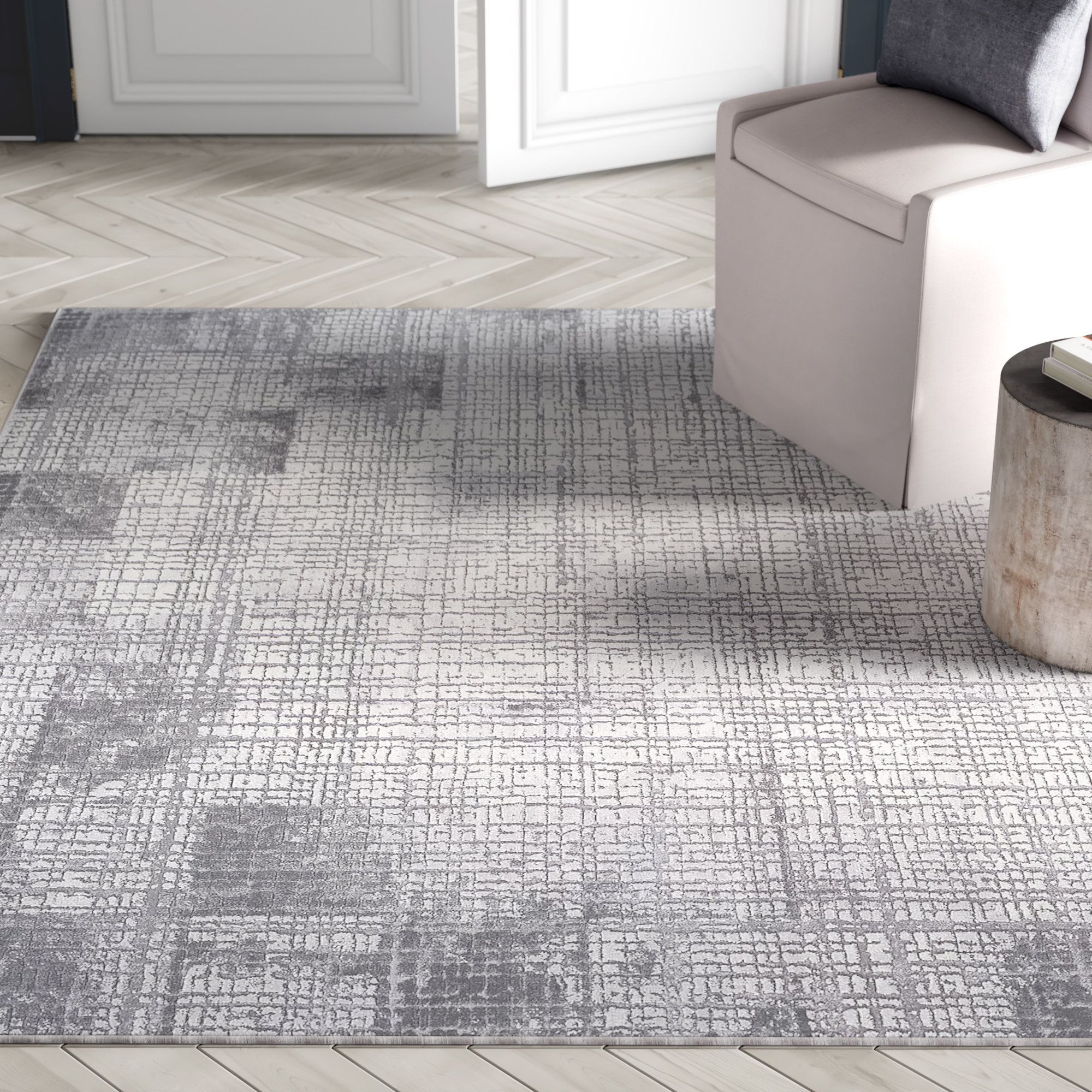 Greyleigh™ Bridgeton Abstract Cream Area Rug & Reviews Wayfair
