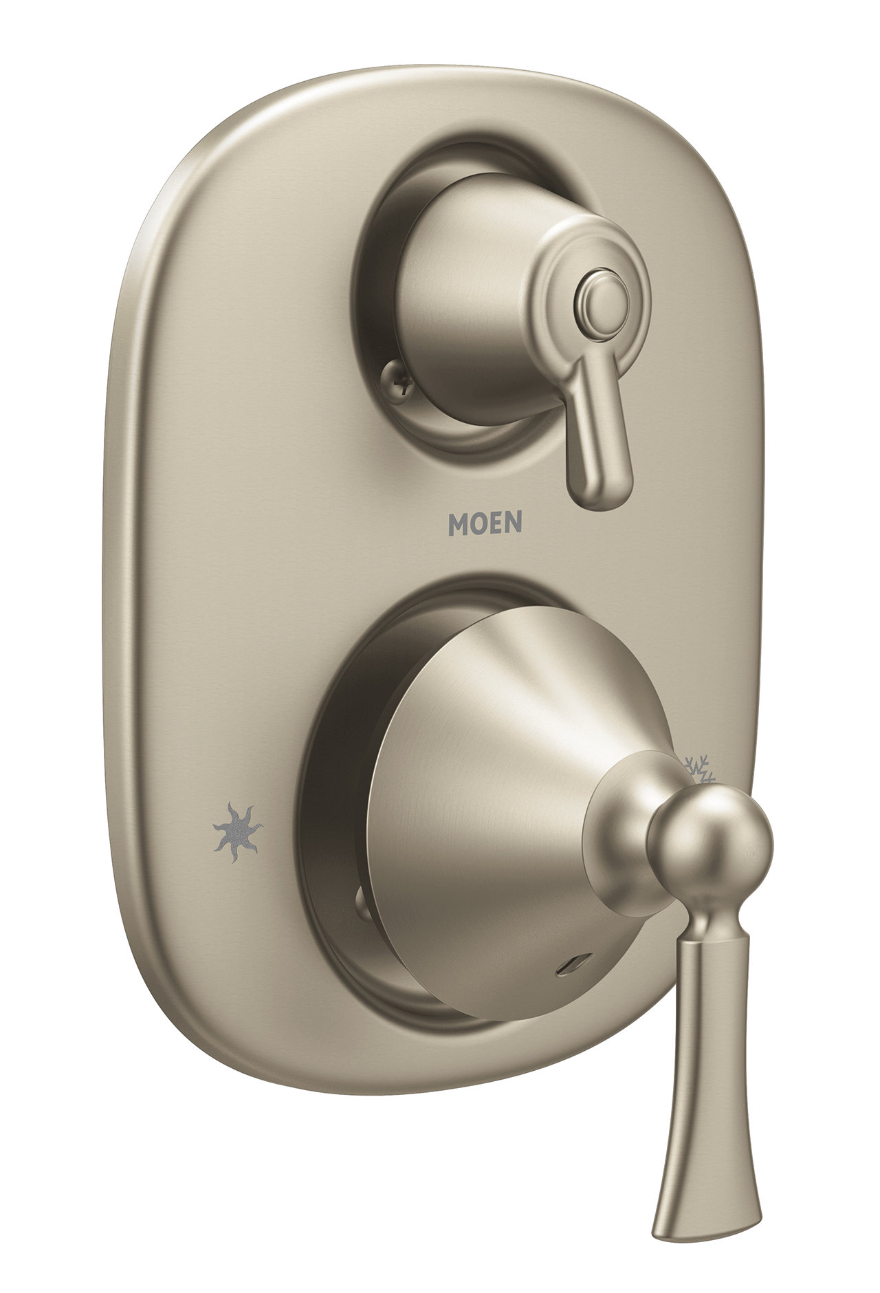 Moen Wynford Three Function Thermostatic Shower Faucet with Trim ...