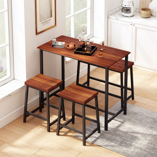 Table For 3 17 Stories Kaidynn 3 - Person Dining Set | Wayfair