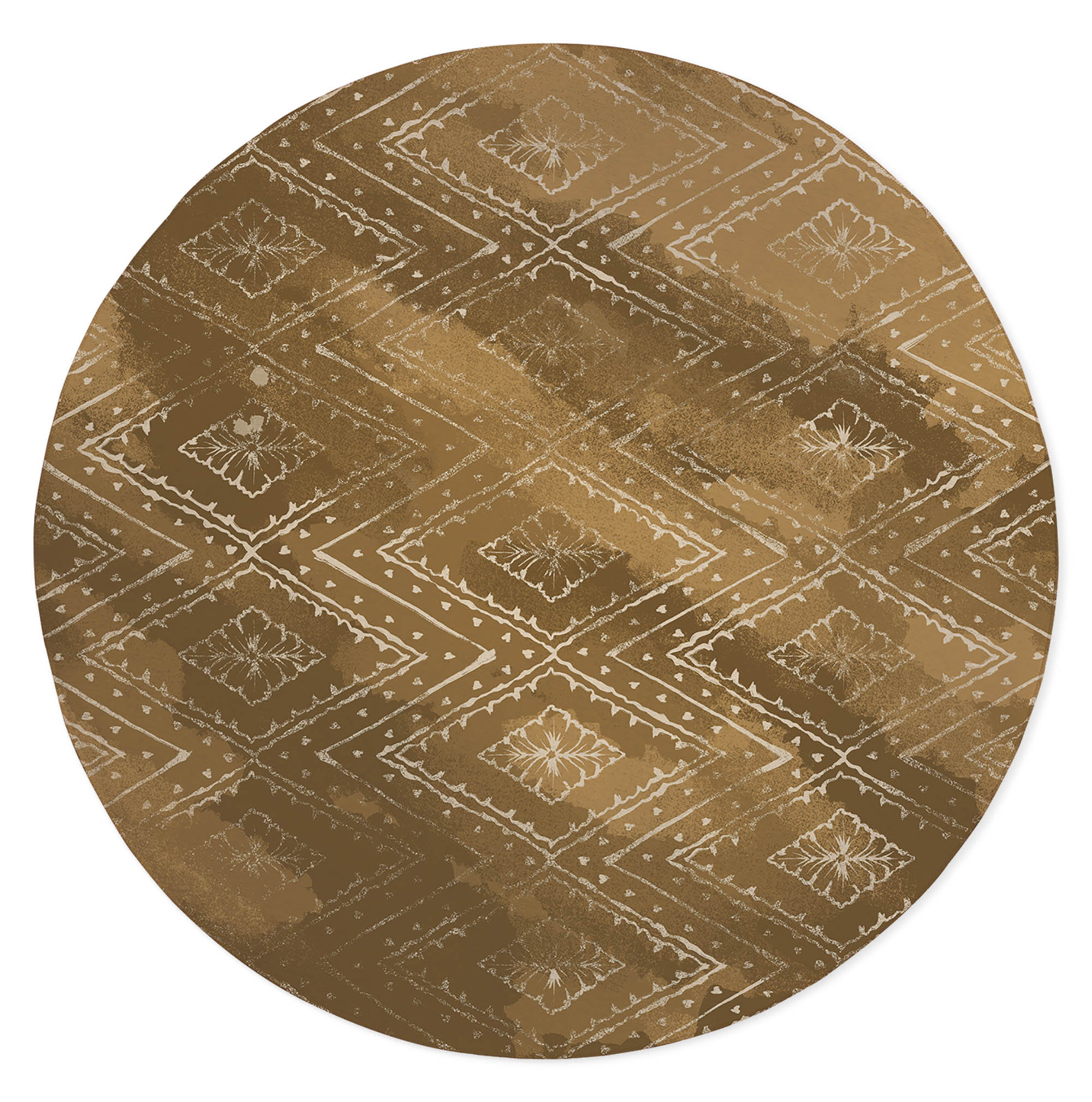 Kavka Harlequin Hard Floor Straight Round Chair Mat Wayfair