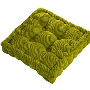 Seat Cushion Yoga Pillow Meditation Cushion Lotus Round Cushion 31 x 16 CM-Yellow 