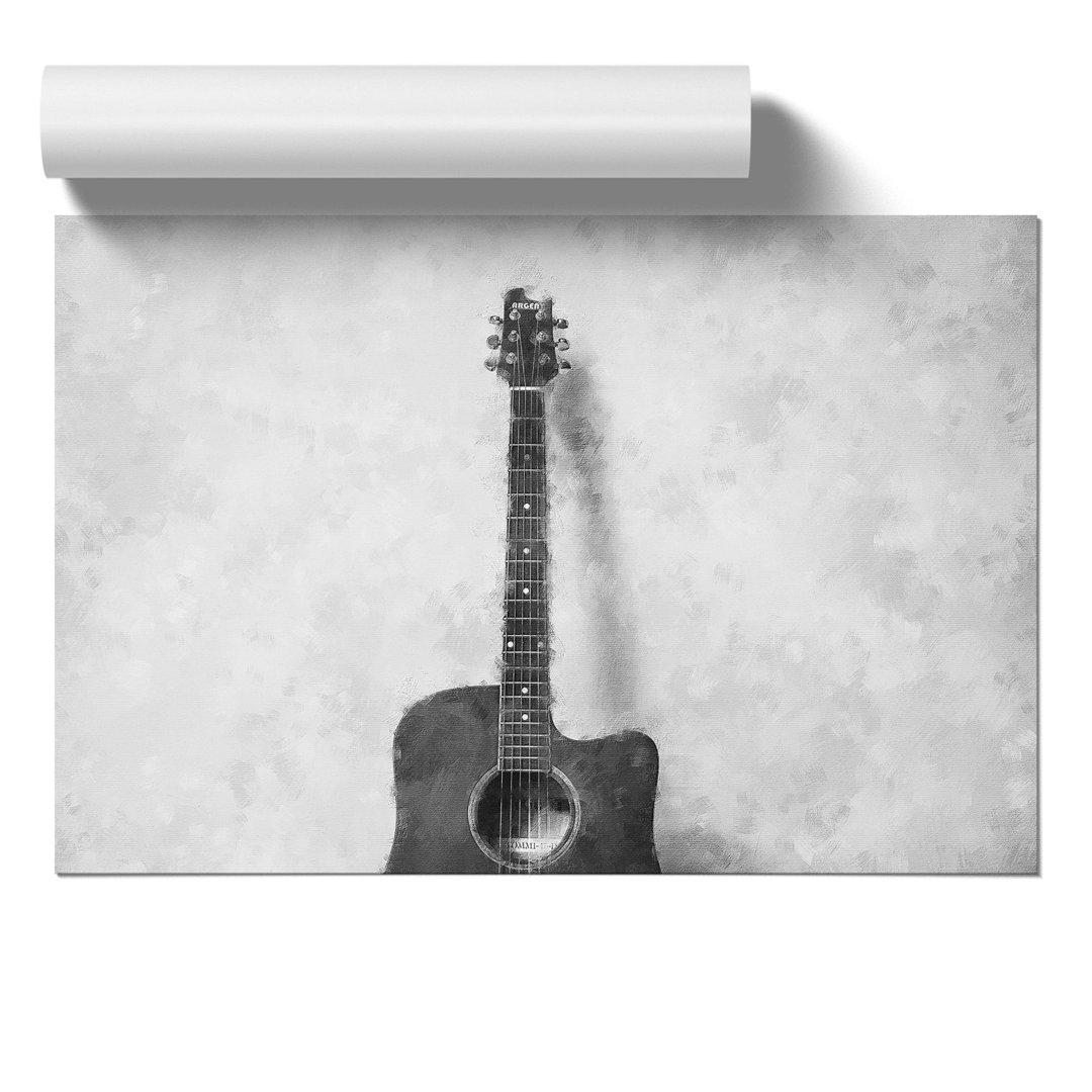 East Urban Home Poster Acoustic Guitar Vol. 2