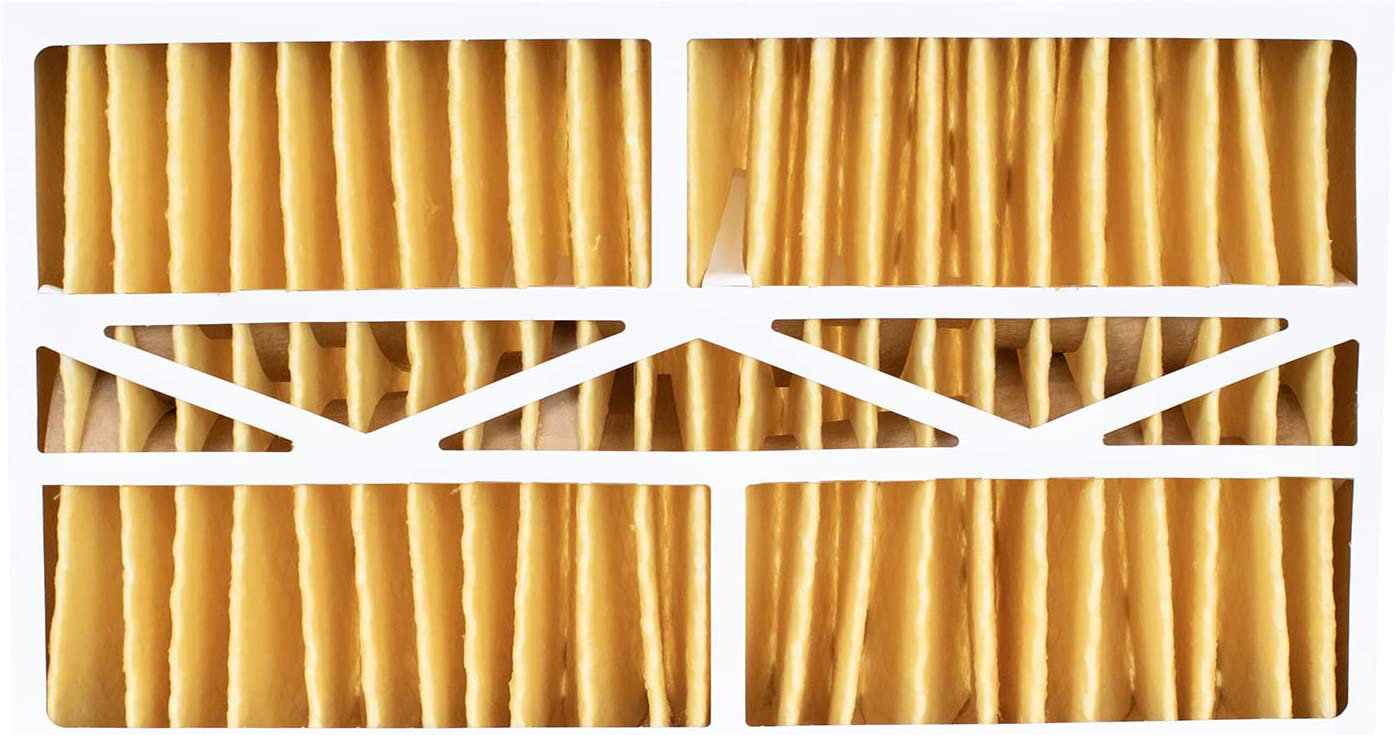 Filterbuy 16x25x5 Air Filter MERV 11, Pleated HVAC AC Furnace Filters