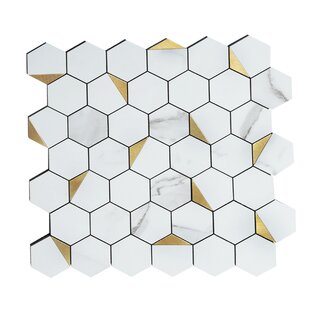 Vinyl Wall Decal Sticker Hexagon Design OSAA323B