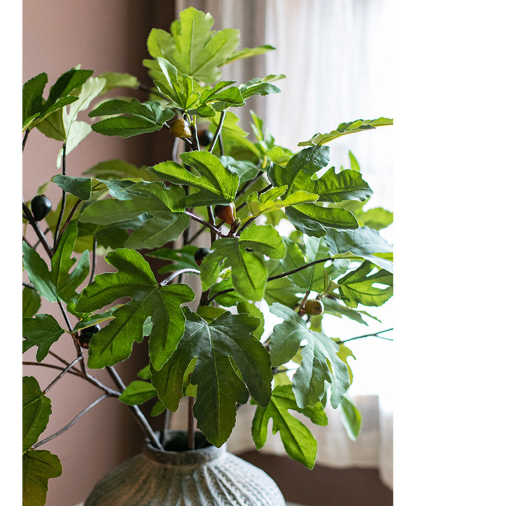 Primrue Faux Fiddle Leaf Fig Branch Wayfair