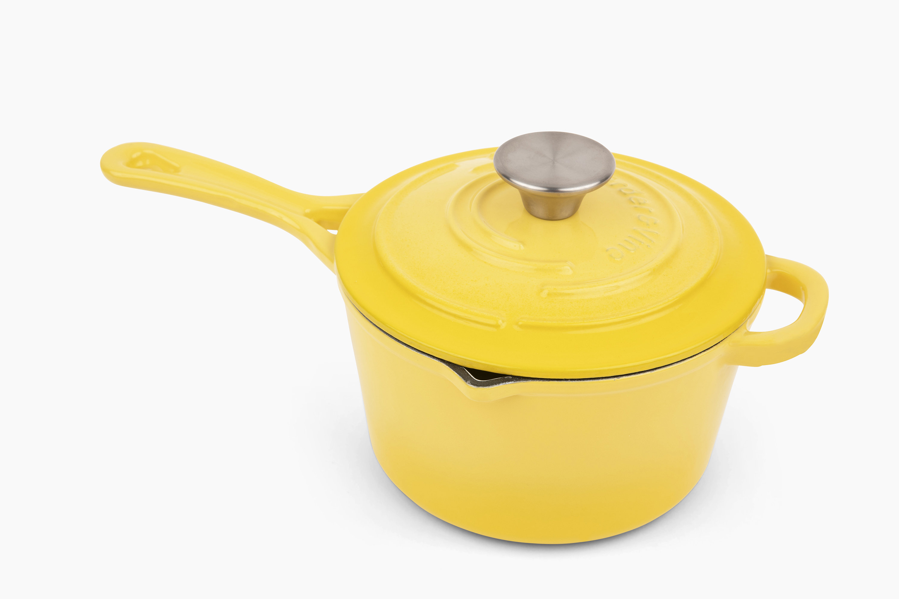 Larder & Vine 2.2 qt. Cast Iron Saucepan with Lid Wayfair