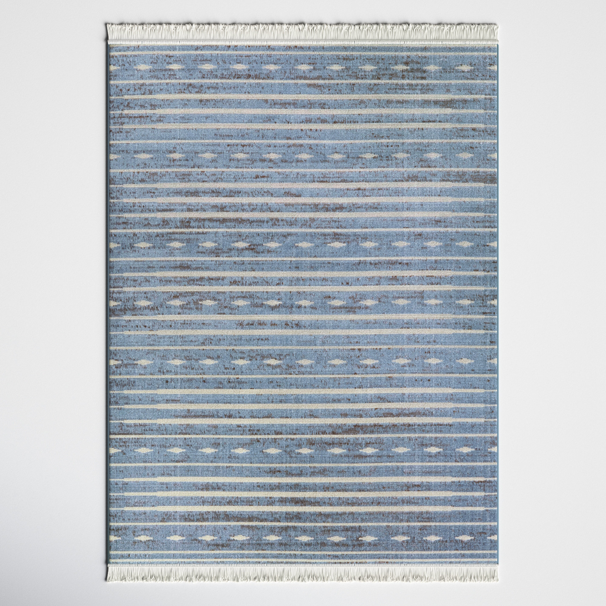 Joss & Main Kels Striped Recycled Area Rug Wayfair