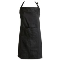 Plain Apron Front Pocket Chef Butcher Kitchen Restaurant Cooking Dress Yellow 9 
