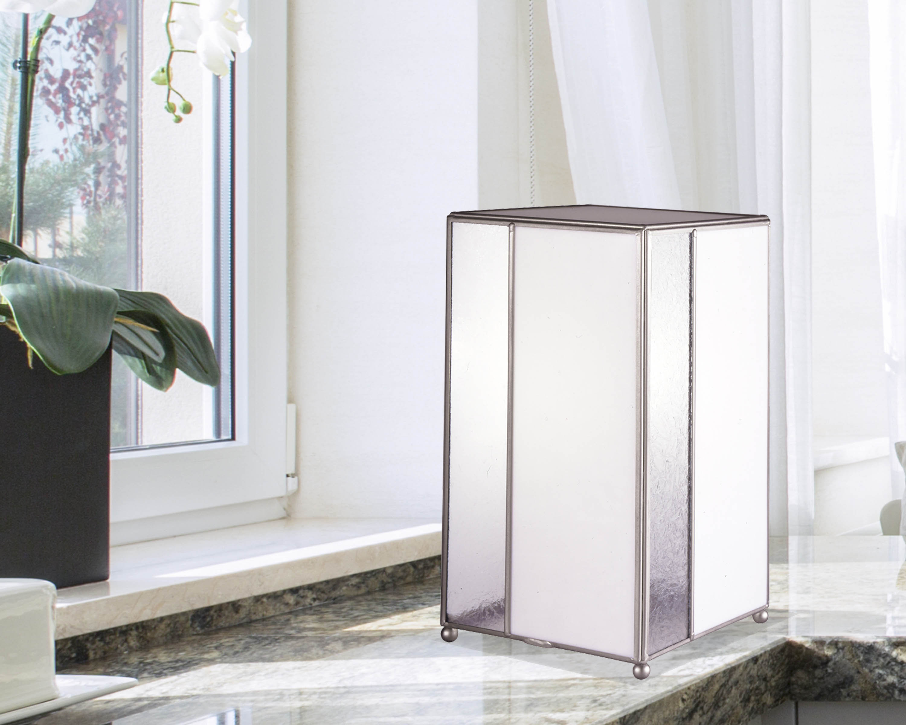 QSPL Glue Chip Glass Novelty Lamp Wayfair