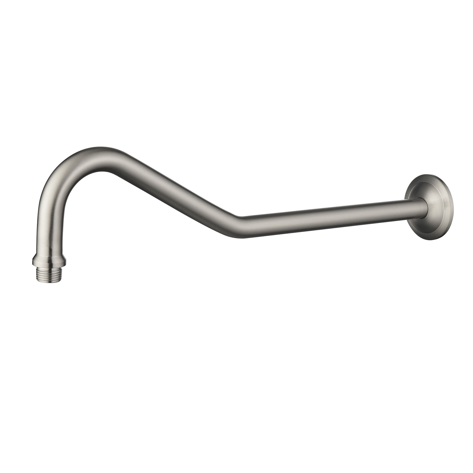 AWZTOO 17 Inch Shower Head Extension Arm WallMounted Long Shower