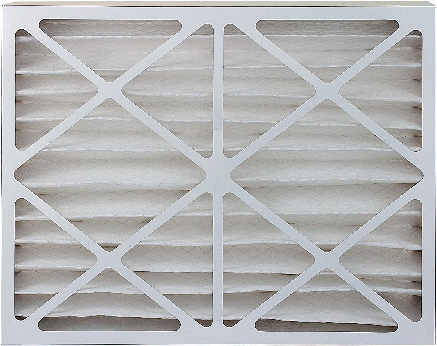 Filterbuy 16x20x4 Air Filter MERV 8, Pleated HVAC AC Furnace Filters