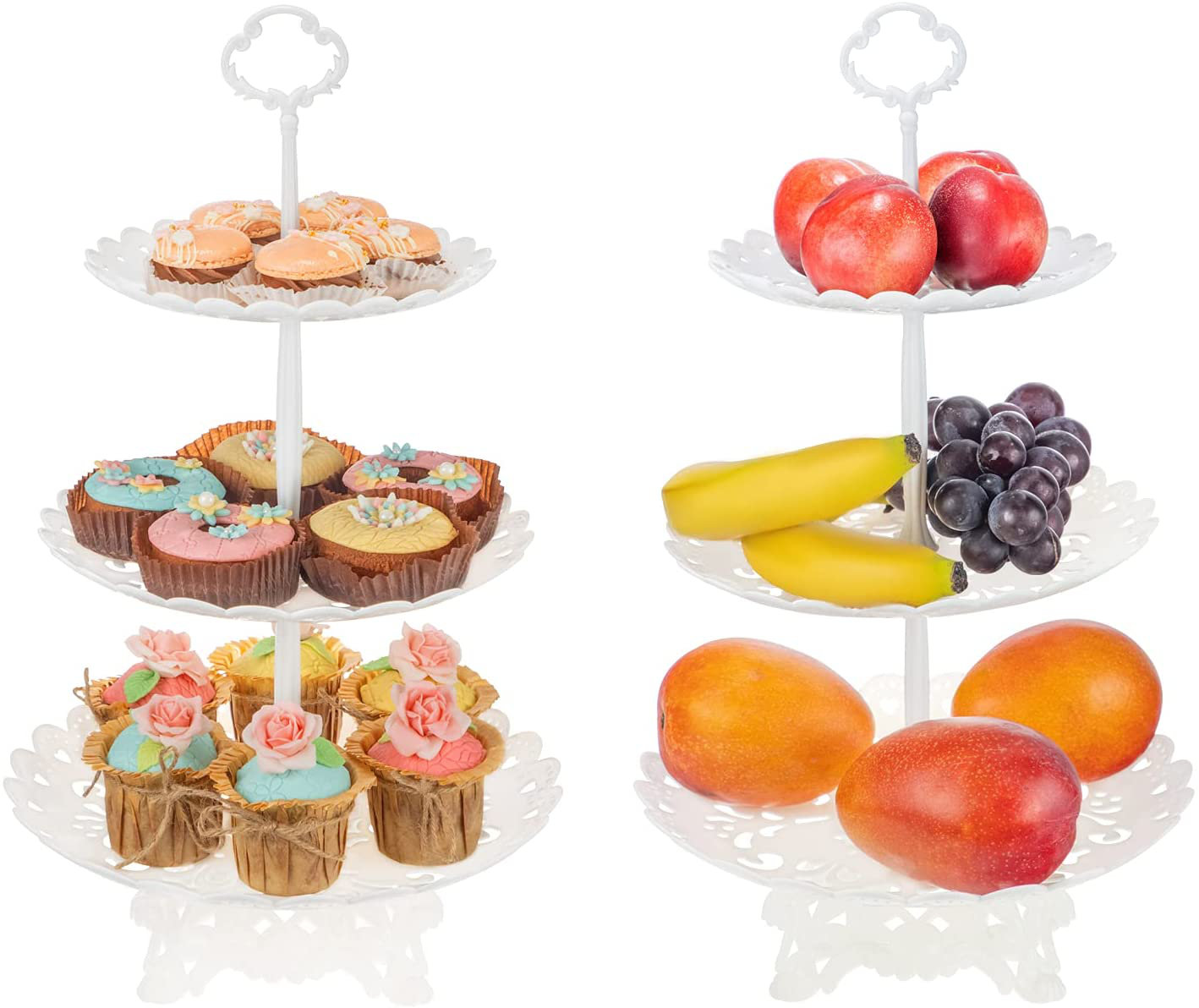 Cake Cupcake Party Table Stand Decorations Tower Decorative Dessert Food Display 