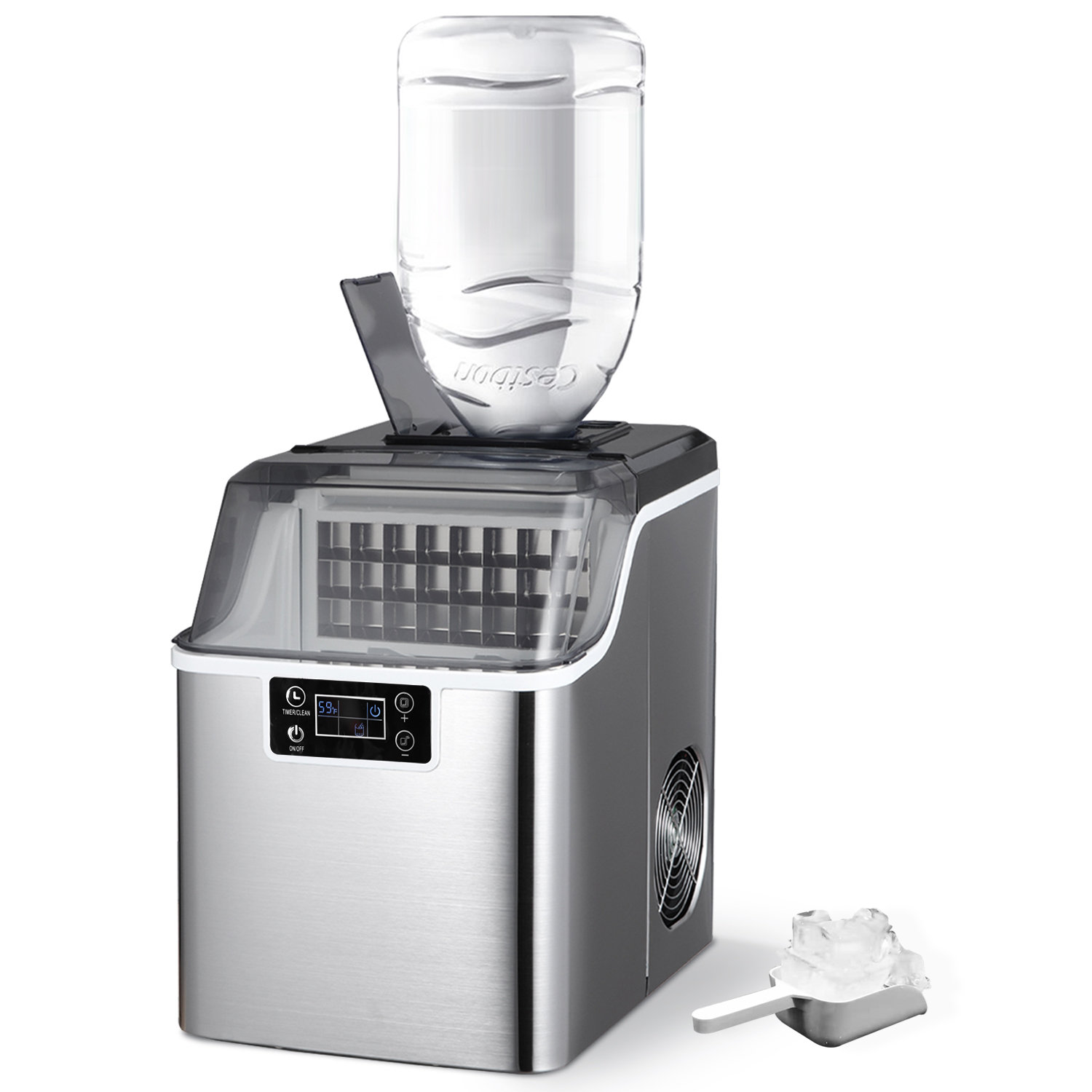 northair 2 in 1 ice maker with water dispenser