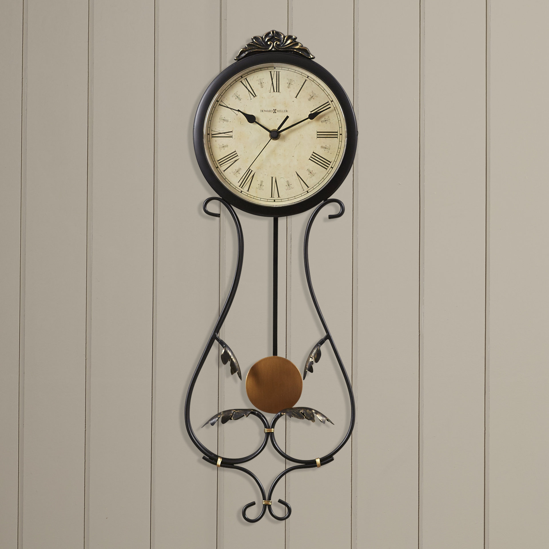 Howard Miller Paulina Metal Wall Clock & Reviews Wayfair