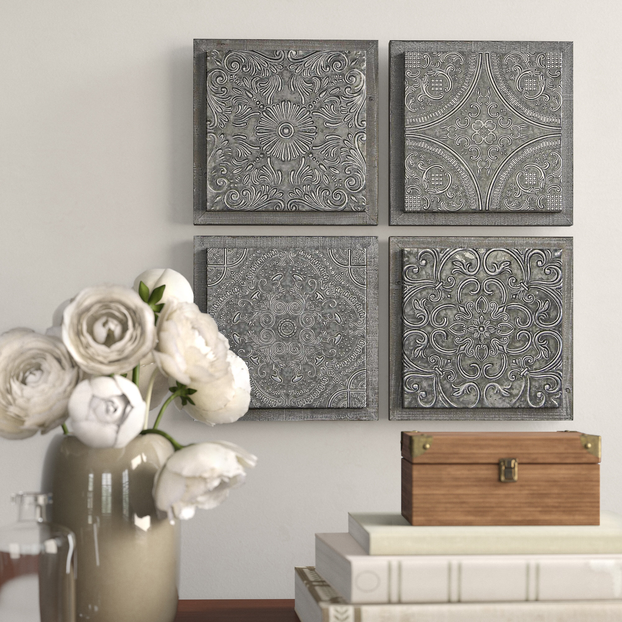 Lark Manor 4 Piece Wall Decor Set & Reviews Wayfair