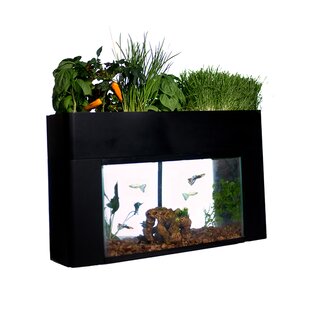 3Liter Aquarium Betta Cube Bowl with USB LED Light & Gravel Fish Tank Small Fish Box Desktop Deco 0.8 Gallon 