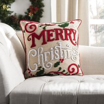 Drew Family Christmas Baking Crew Matching Elf Throw Pillow 18x18 Multicolor