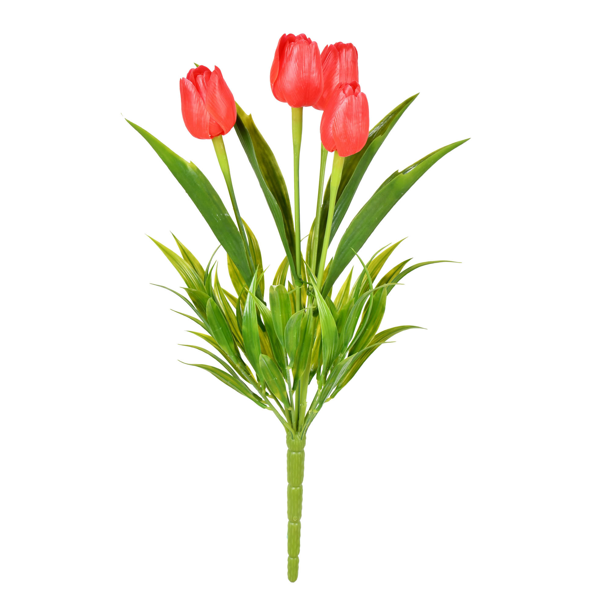 Rosalind Wheeler 17" Artificial Tulip Bush, UV Coated & Reviews Wayfair