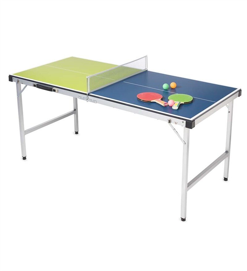 ND Folding Mini Table Tennis Portable Ping Pong Set Games Play Sport w/ Net 
