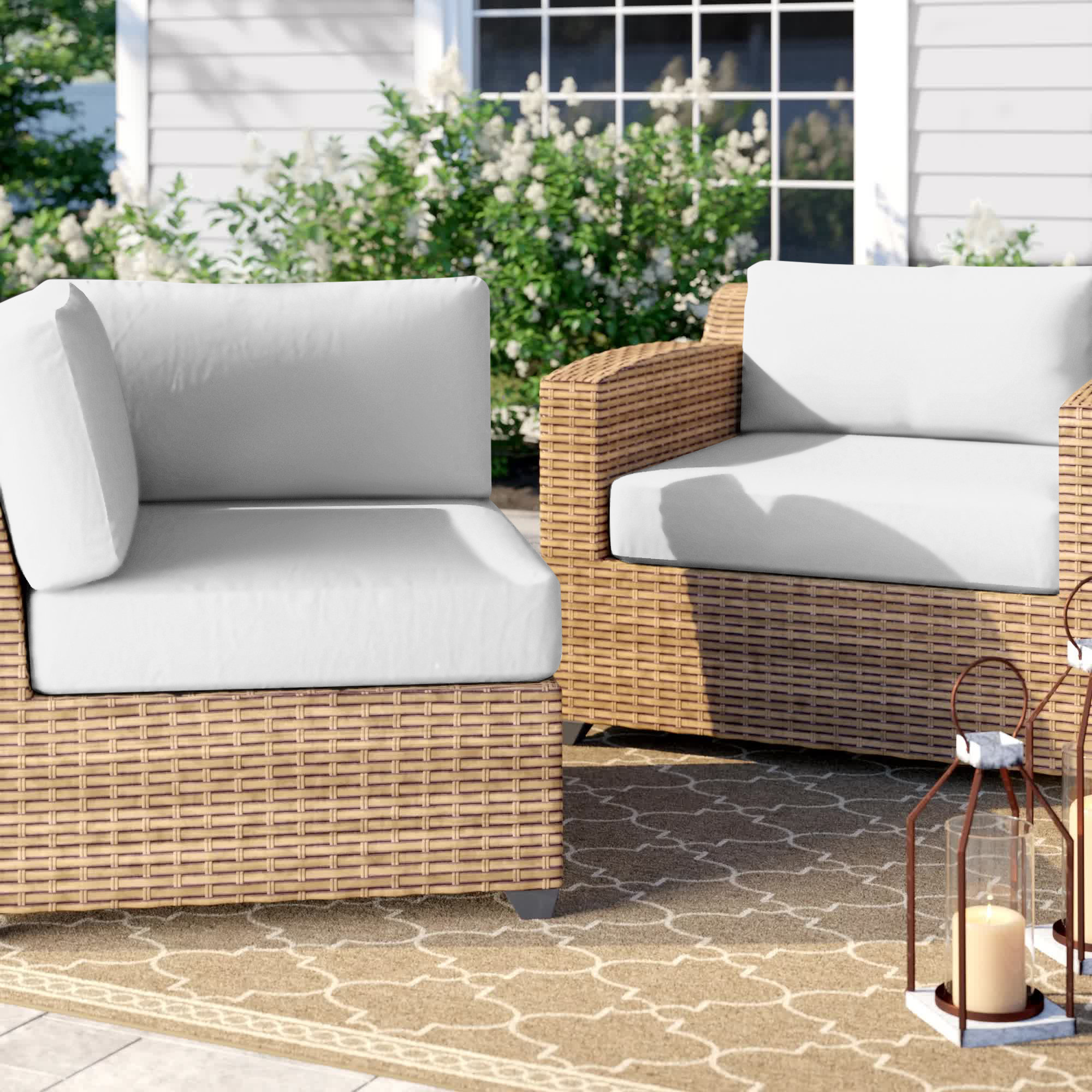 Sol 72 Outdoor™ Rochford Outdoor Replacement Cushion Set & Reviews