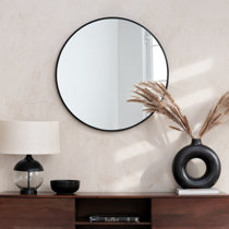 Cream 40cm Round Wall Mounted Nautical/Country/Shabby Chic Porthole Mirror 
