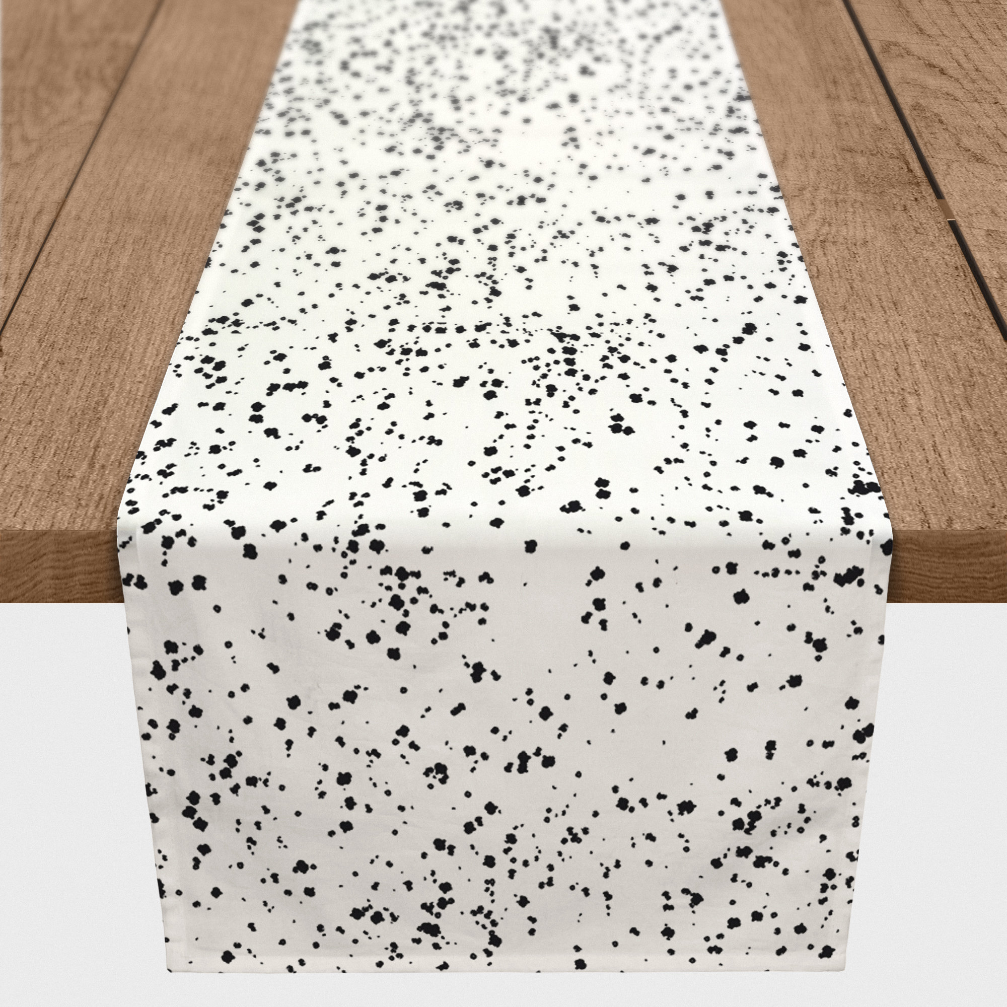 Latitude Run® Rectangular Polka Dots Table Runner Wayfair
