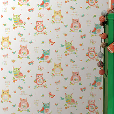 Loon Peak® Mortola Animal Print Wallpaper | Wayfair