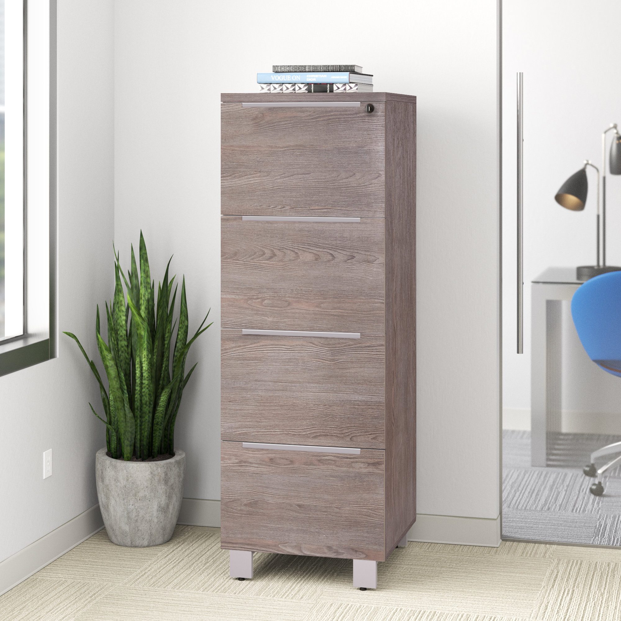 Upper Square™ Ose 20'' Wide 4 Drawer Vertical Filing & Reviews