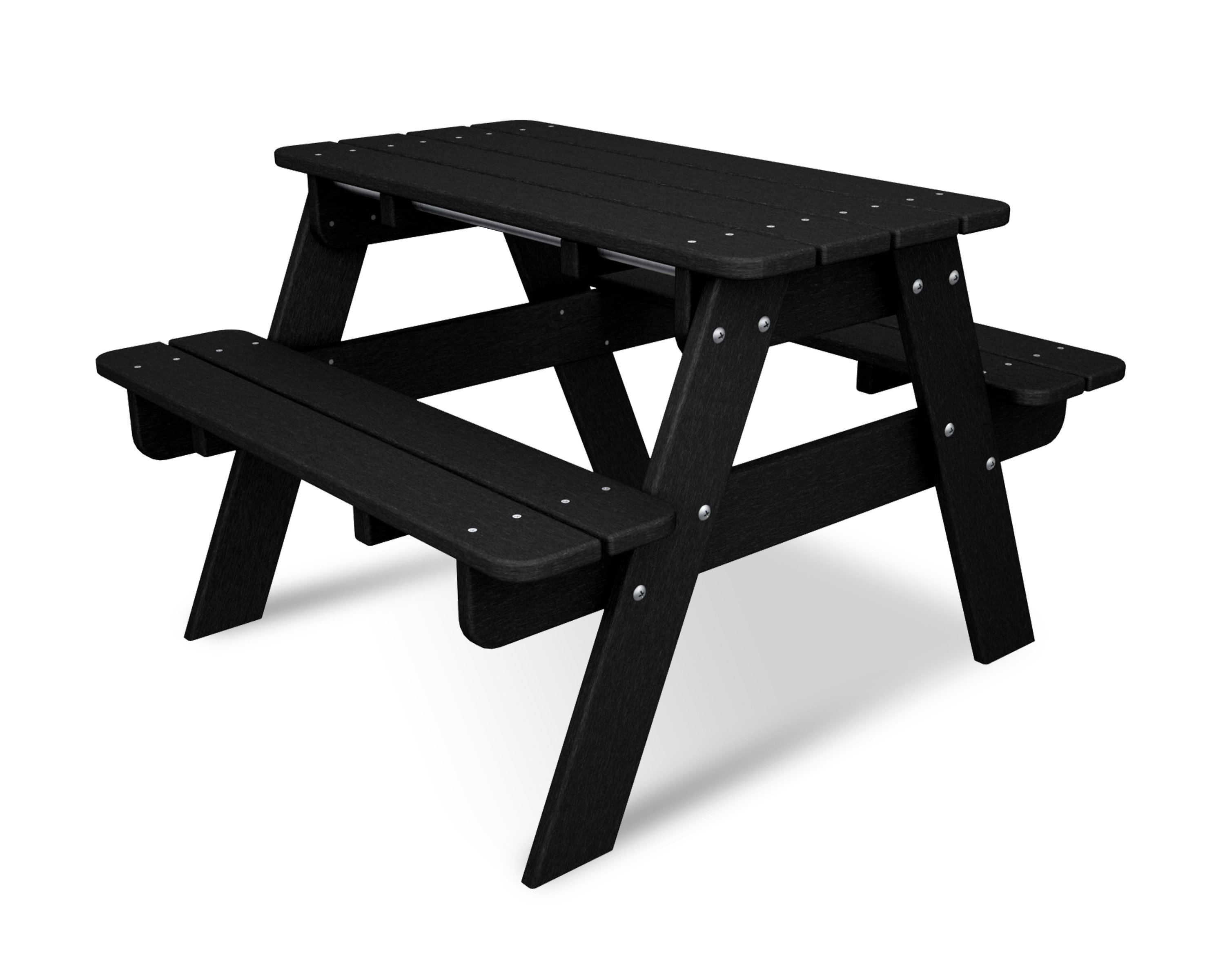 POLYWOOD® Kids Rectangular Outdoor Table and Chair Set and Bench & Reviews Wayfair