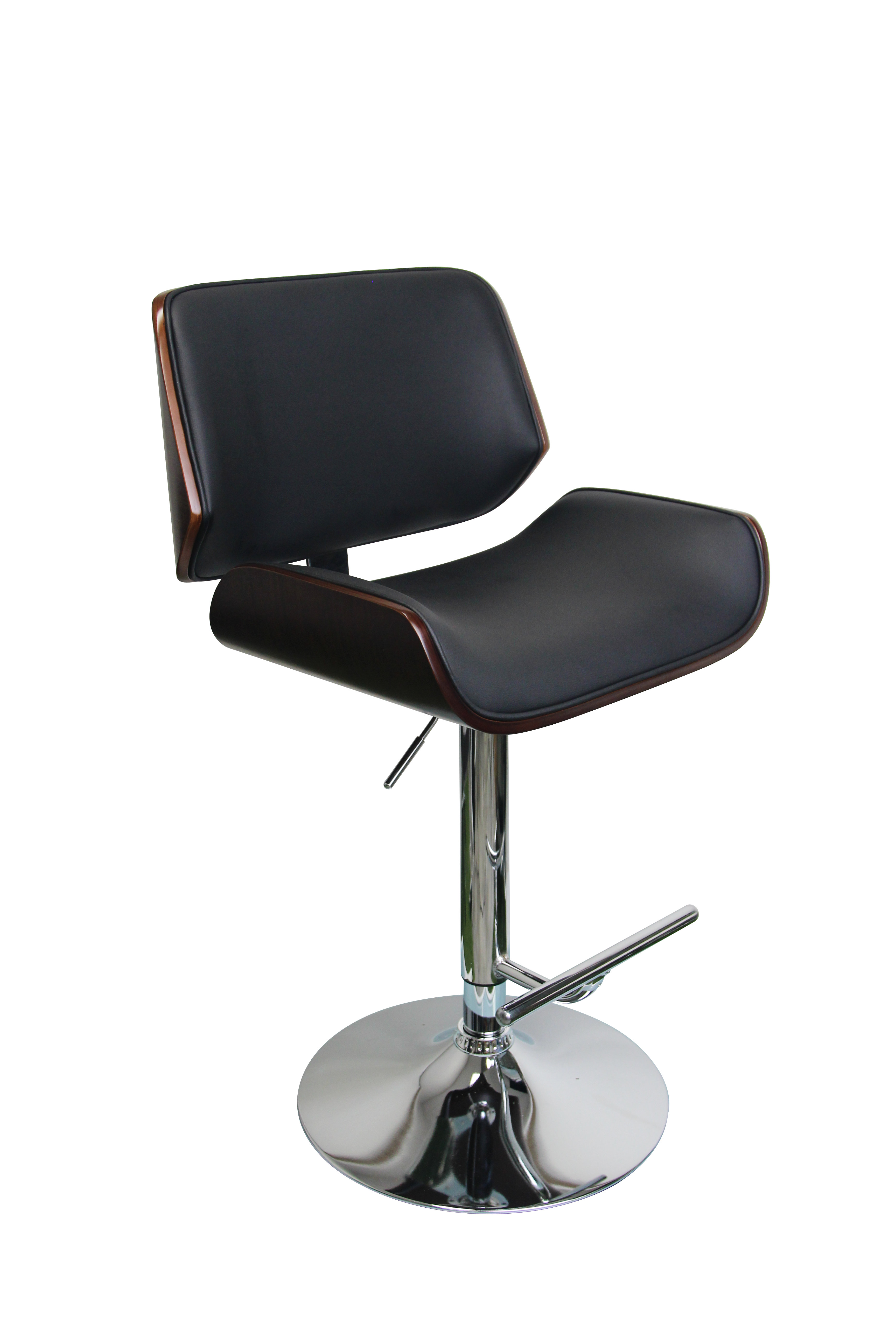 Corrigan Studio® Khallia Swivel Adjustable Height Bar Stool Wayfair