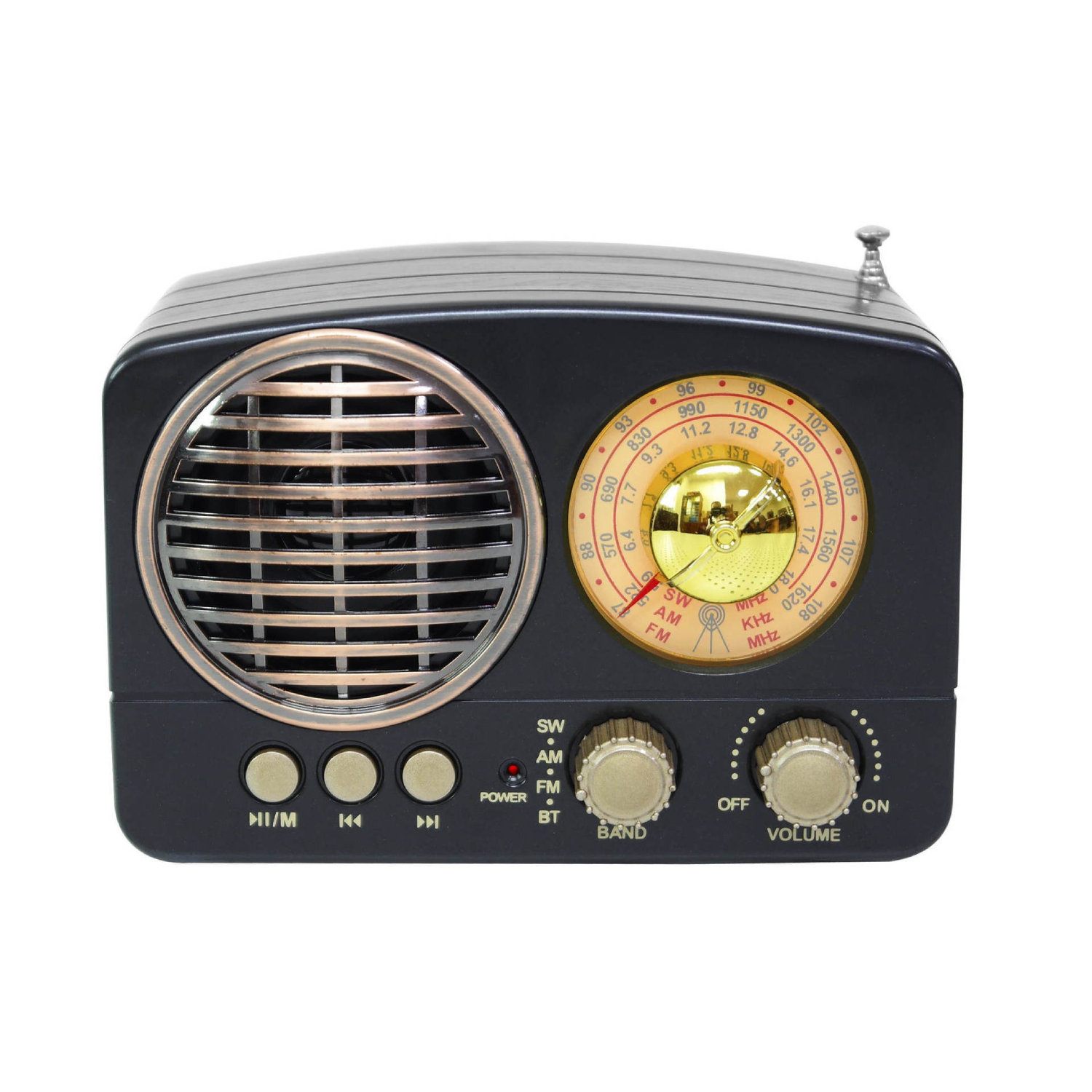 Artudatech Vintage Retro Decorative Radio With Bluetooth | Wayfair
