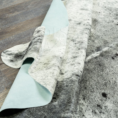 Union Rustic Karla Black/White Rug | Wayfair