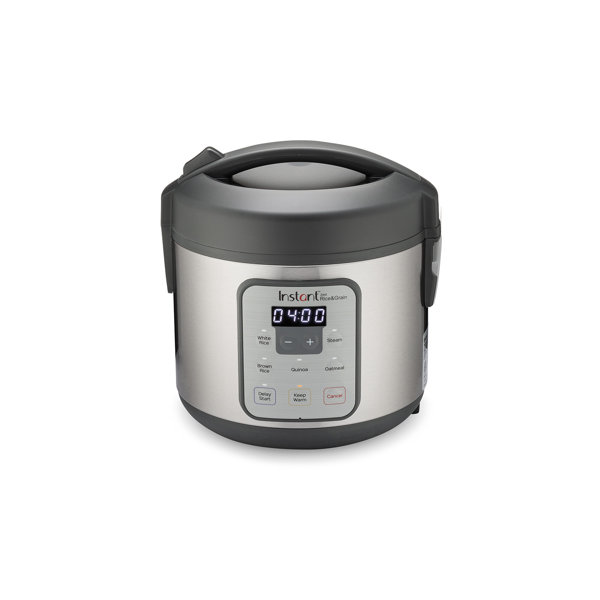 instant zest rice & grain cooker 8 cup