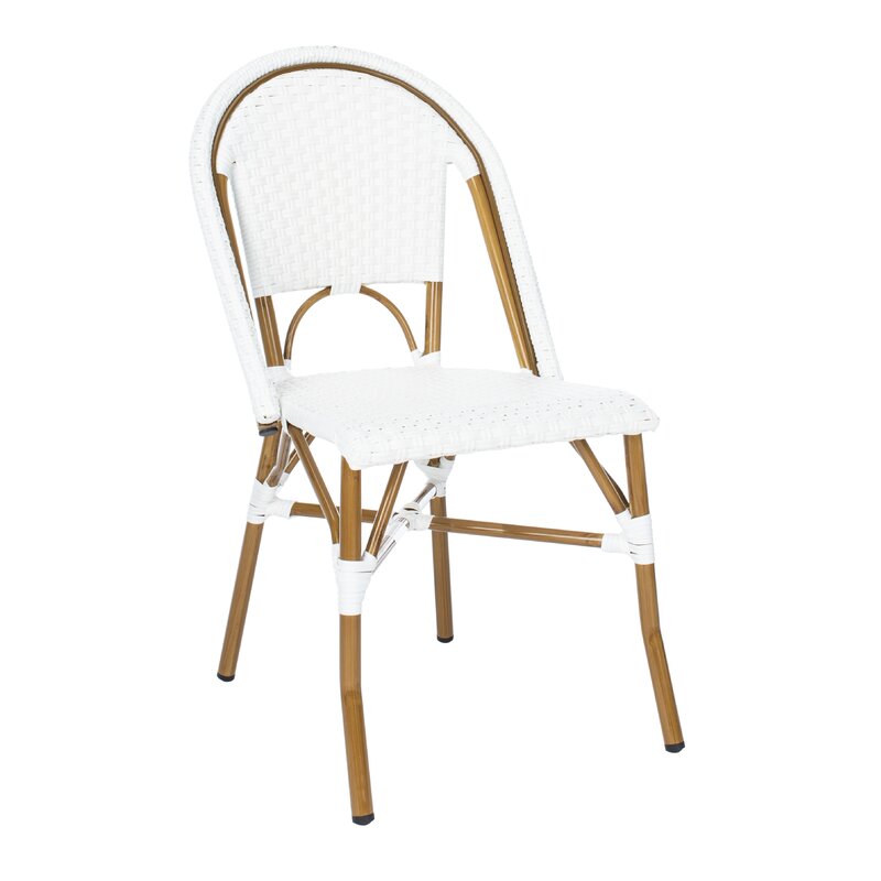 Sand & Stable Underhill Wicker/Rattan Patio Dining Side Chair & Reviews ...