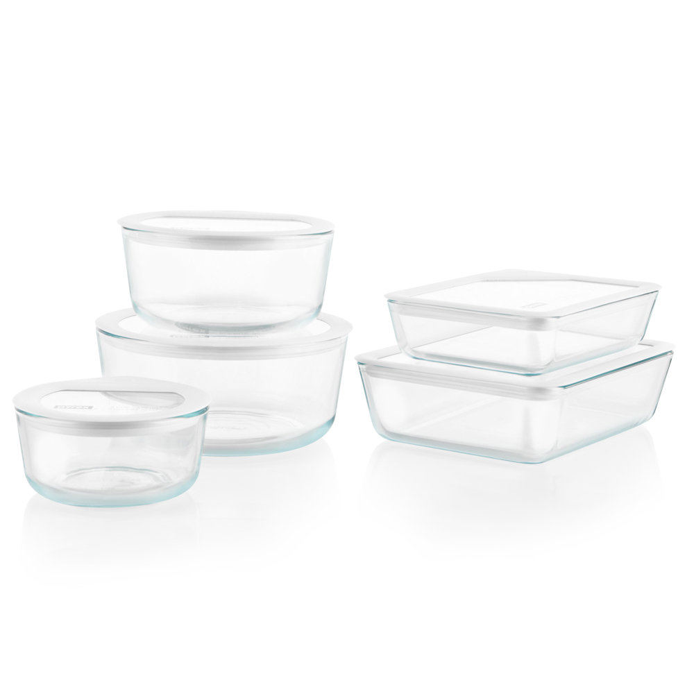 Pyrex Ultimate 5 Container Food Storage Set & Reviews | Wayfair