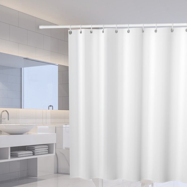 Water Mildew Resistant Bathroom Shower Curtain Liner Hotel Quality. Vinyl 