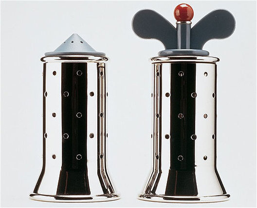 alessi salt and pepper shakers
