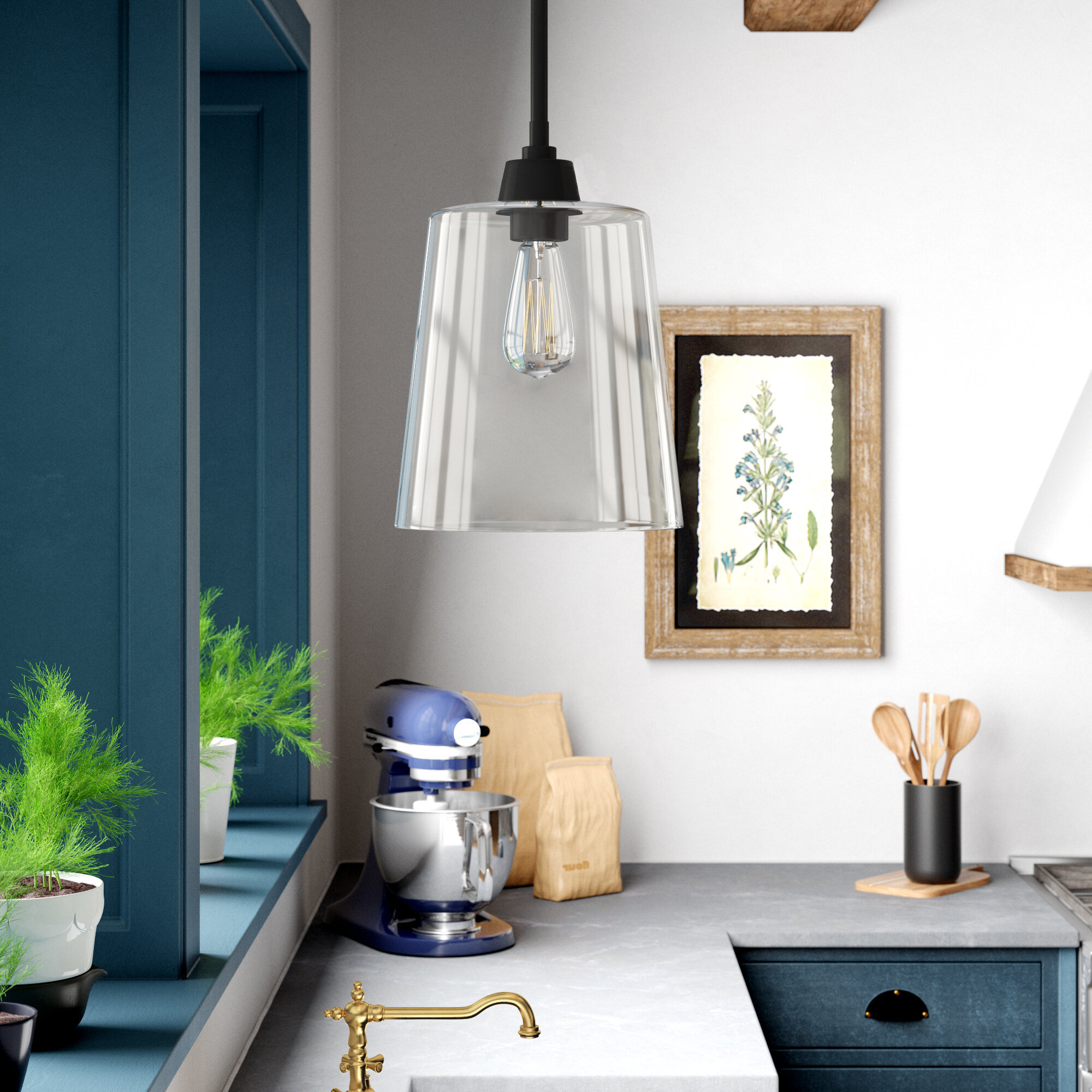 Wayfair | Black Beachcrest Home™ Pendant Lighting You'll Love in 2022