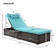 76.6'' Long Reclining Single Chaise with Cushions