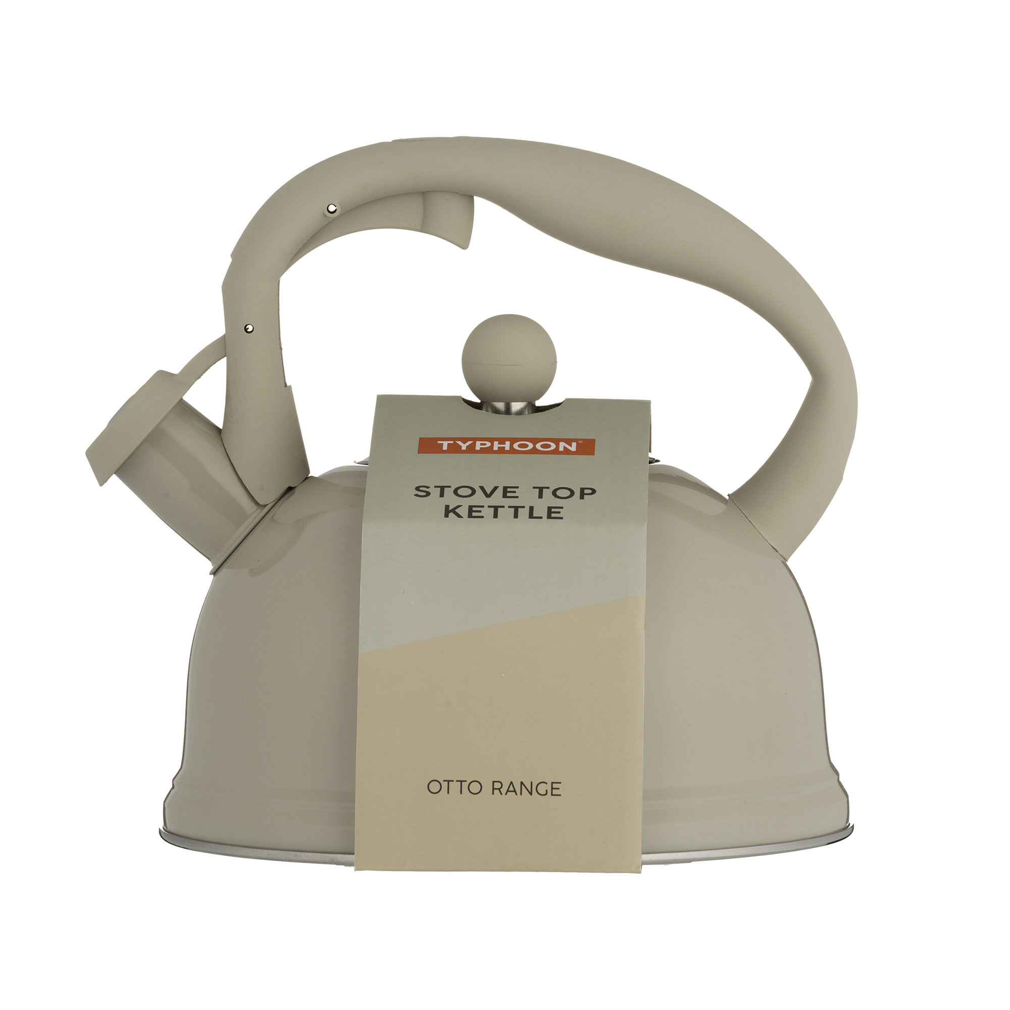 Typhoon Otto 60 Quarts Stainless Steel Whistling Stovetop Tea Kettle