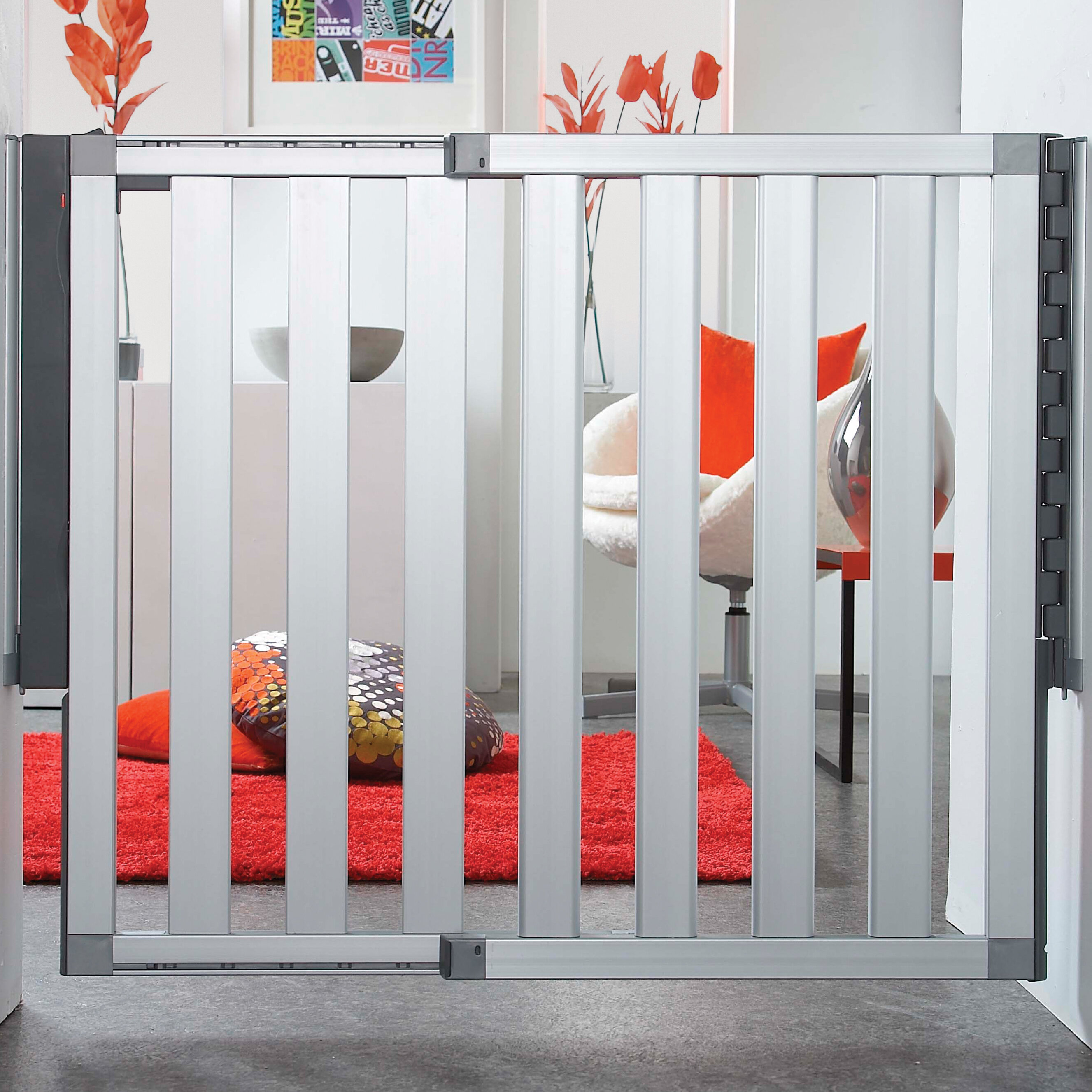 Loft Gate 30.5 in Extra-wide Aluminum Wall Mount with Integrated Tuning System 