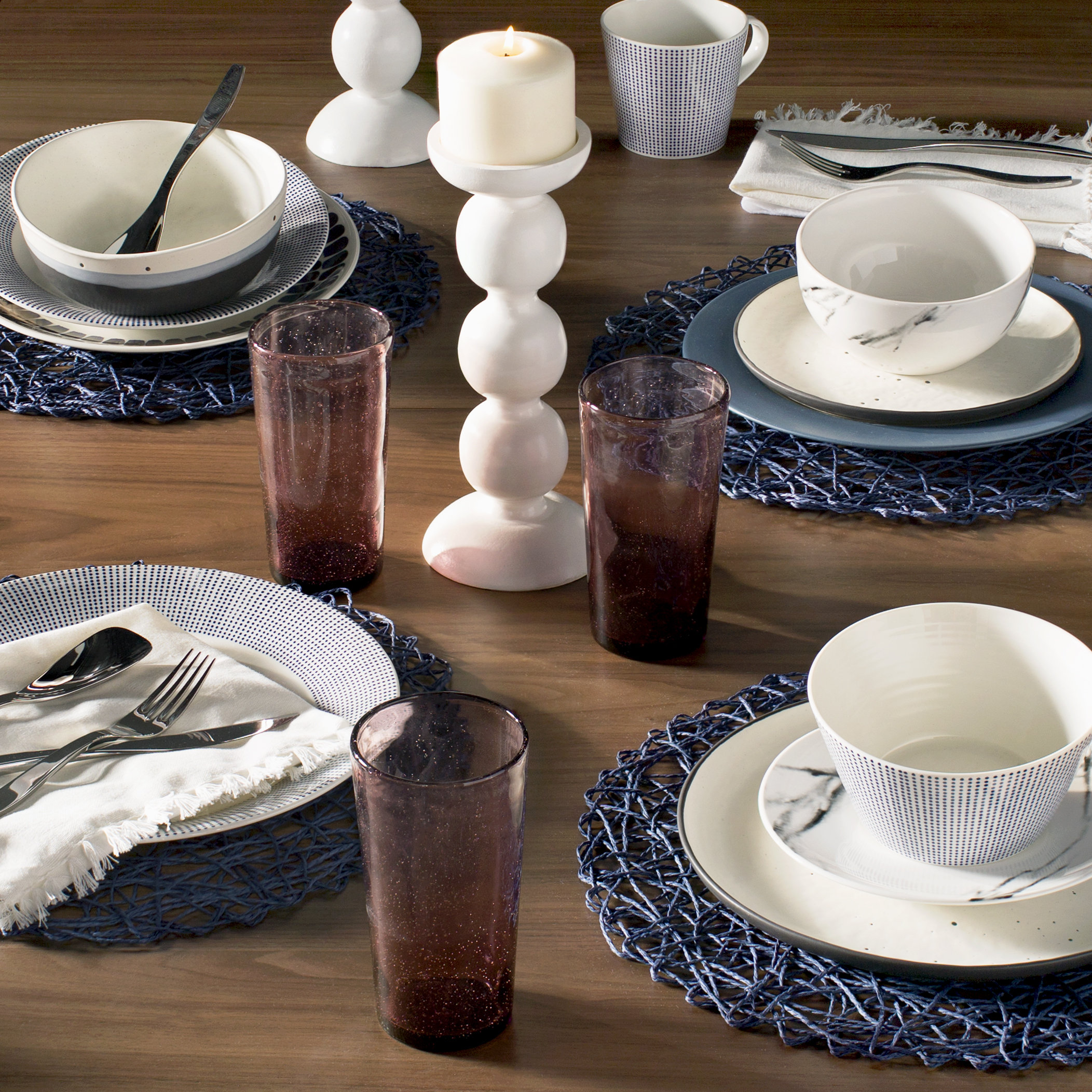 Ginkgo President Stainless Steel Flatware Set of 20 & Reviews Wayfair