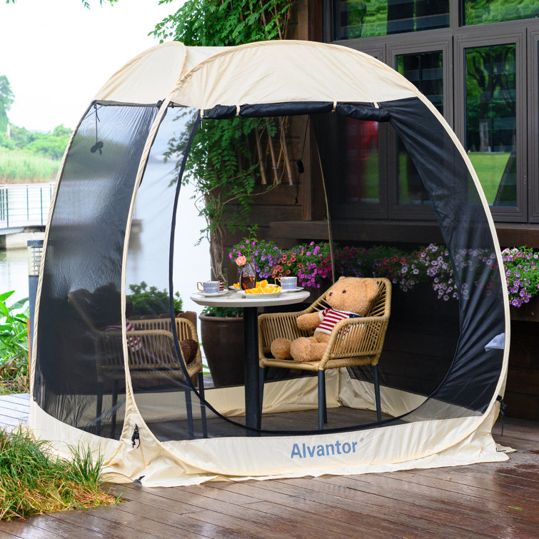Alvantor 6X6 Screen House Pop Up Gazebo 