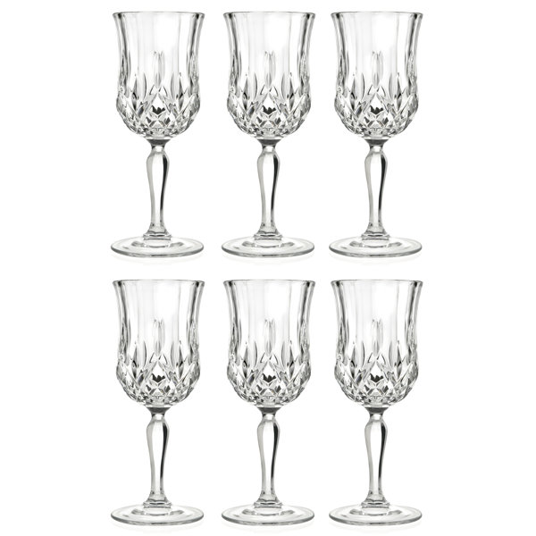 Majestic Crystal Wine Glass - Goblet - Red Wine - White Wine - Water Glass - Stemmed Glasses ...