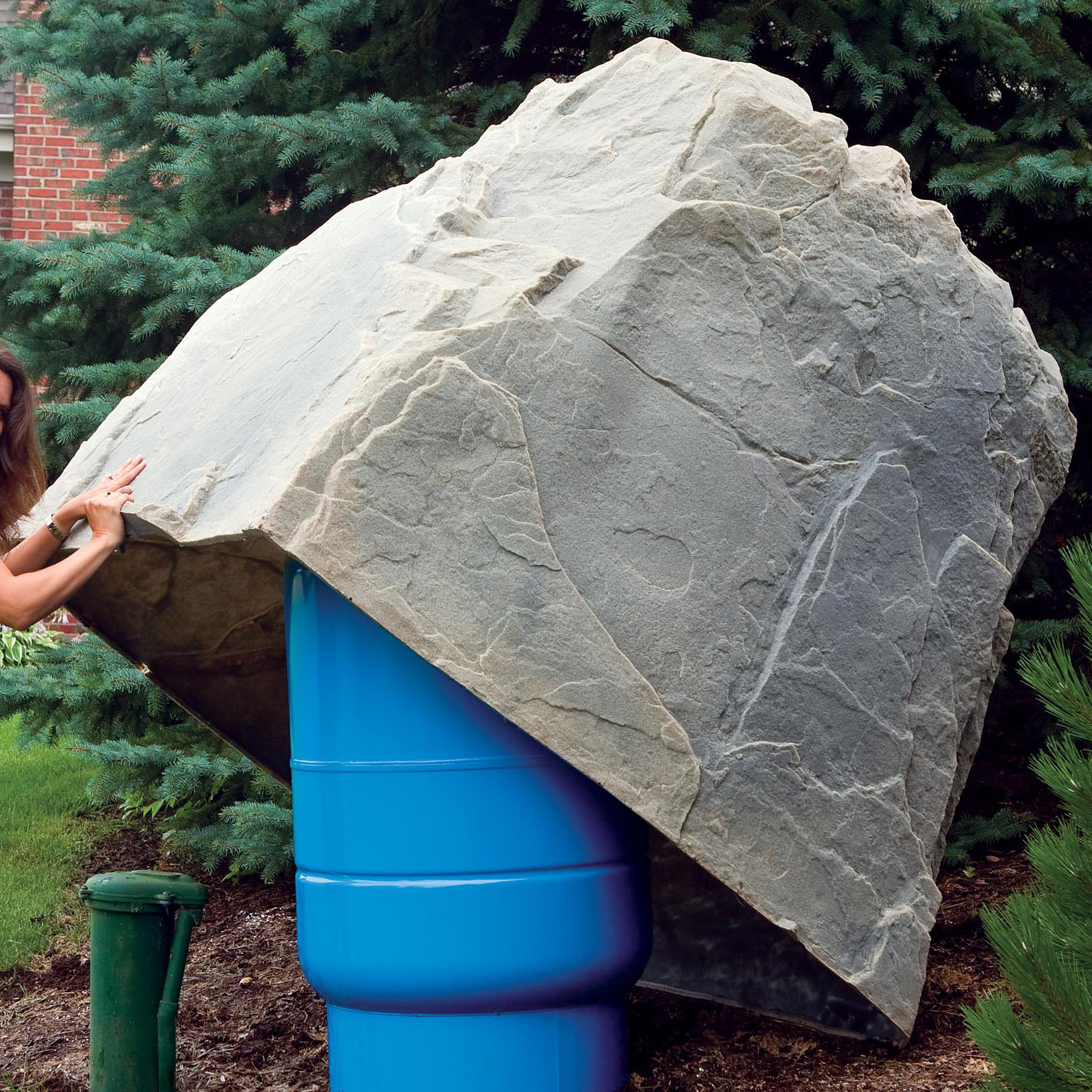 Arlmont & Co. Desrochers Artificial Rock Garden Stone Wayfair