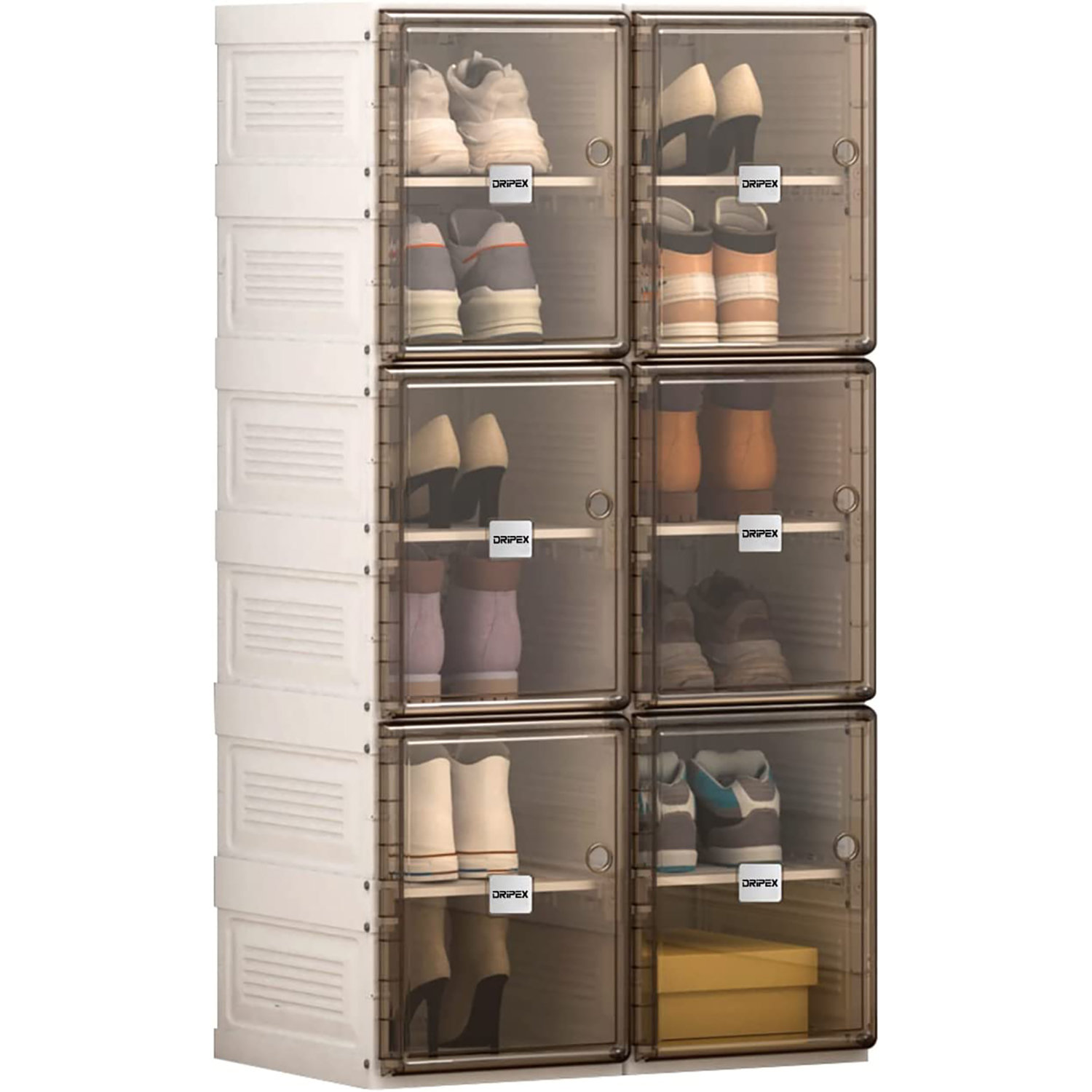 Dripex Foldable Shoe Storage Box Wayfair.co.uk