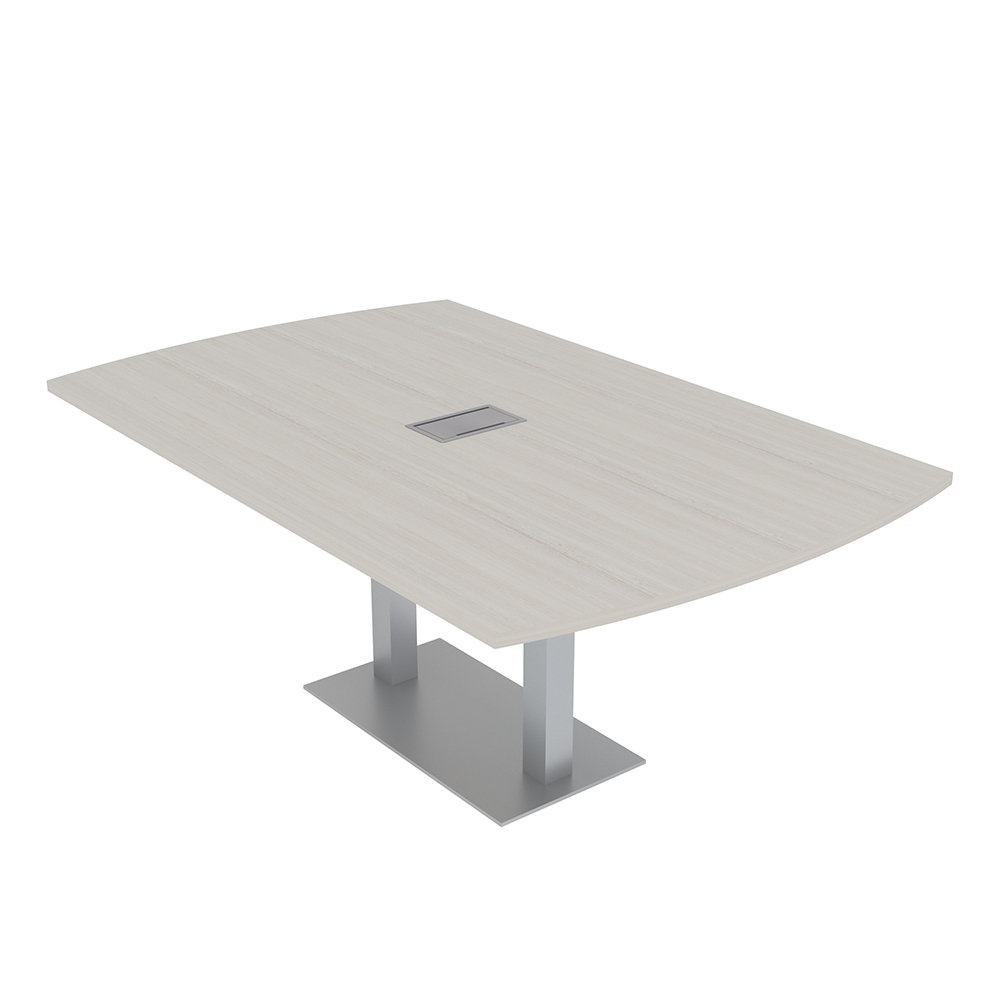 Skutchi Designs, Inc. 6X4 Arc Rectangle Conference Table with Power And