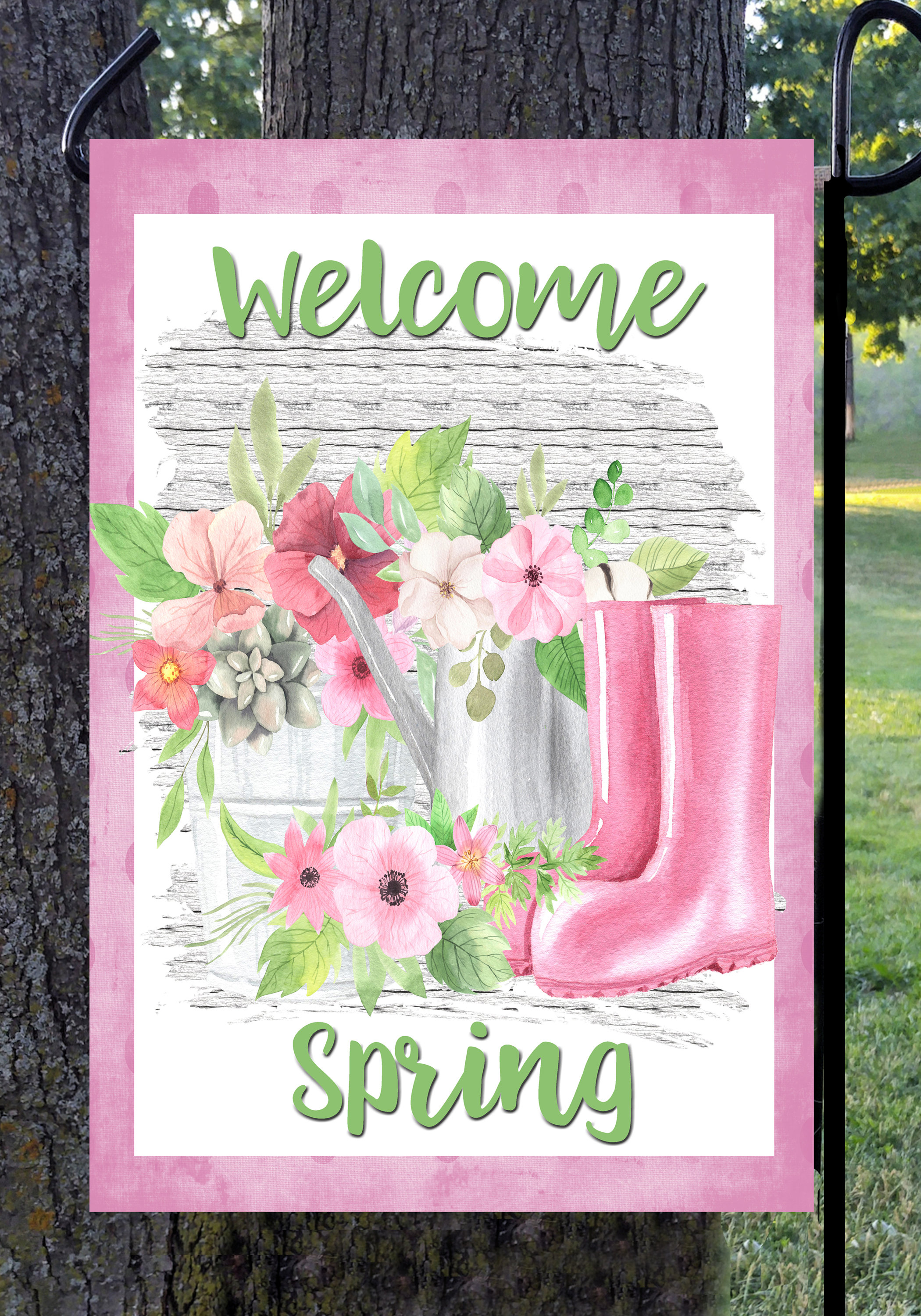 Flags Galore Decor and More 2Sided Polyester 18 x 12 in. Garden Flag