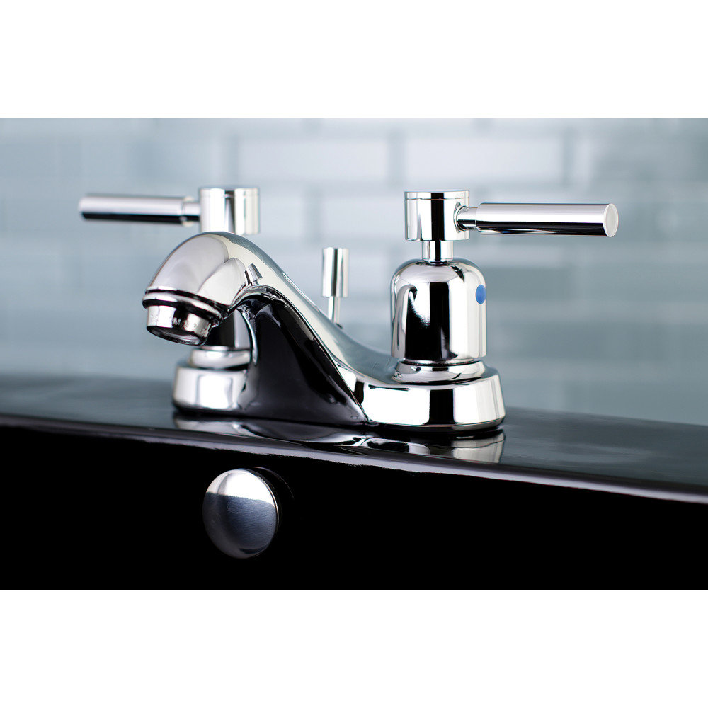 Kingston Brass Concord Centerset Bathroom Faucet with Drain Assembly